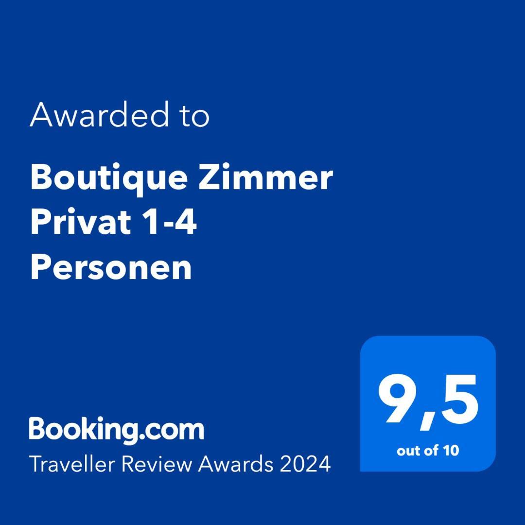 Boutique Zimmer Privat 1-4 Personen 프랑크푸르트 외부 사진